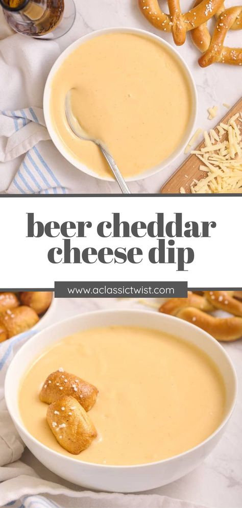 Cheddar Beer Dip, Bear Cheese Dip, Easy Beer Cheese Dip 3 Ingredients, Crock Pot Beer Cheese Dip, Applebees Beer Cheese Dip, Cheese Beer Dip, Beer Cheese Dip For Pretzels, Hot Cheese Dip Recipes, German Beer Cheese Dip