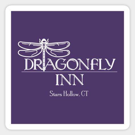 Fantasy Inn, Gilmore Girls Dragonfly Inn, Gilmore Girls Merchandise, Stars Hollow Connecticut, 2024 Journal, Dragonfly Inn, Procreate Tips, Fantasy Garden, Stars Hollow