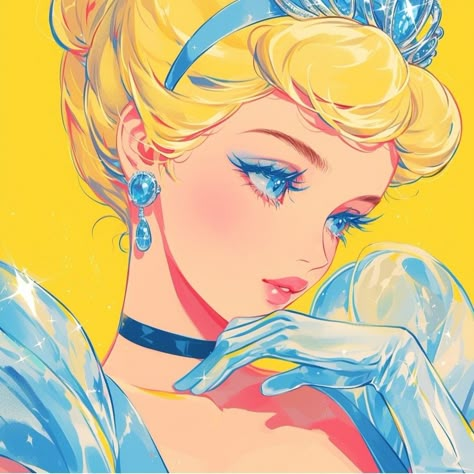 https://www.instagram.com/mako__yoshikawa?igsh=MWV1YnlsbDUzNDRscA== Princess Anime Drawing, Pretty Woman Illustration, Princess Fanart Oc, Disney Princess Pfp Aesthetic, Princess Disney Drawing, Cinderella Pfp, Pink Character Art, Princess Disney Aesthetic, Modern Day Rapunzel