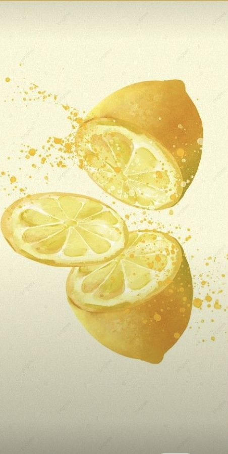 Lemon Vodka Drinks, Freeze Lemons, Lemon Background, Wallpaper Powerpoint, Lemons And Limes, Watercolor Lemon, Frozen Lemon, Wallpaper Watercolor, Fruit Cartoon