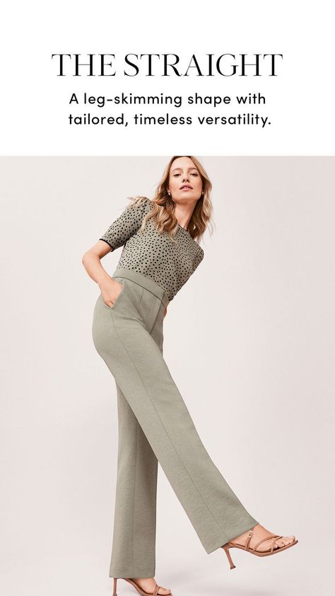 Trousers Outfit Casual, High Waisted Straight Leg Pants, Black Straight Leg Pants, Dress Pants For Women, Womens Straight Leg Pants, Straight Leg Dress Pants, Flare Dress Pants, Trouser Outfit, Perfect Pant