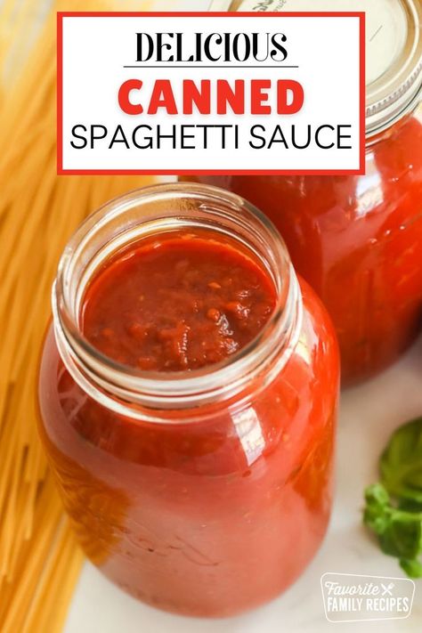 Learn how to make delicious canned spaghetti sauce with this straightforward recipe. Using fresh tomatoes and a blend of flavorful herbs, this sauce is perfect for pasta dishes, casseroles, and more. Follow the step-by-step canning process to preserve your sauce for months, ensuring you always have a tasty, homemade option on hand for your favorite meals. Spaghetti Sauce For Canning Recipe, Spaghetti Sauce Canned Recipe, Canning Spaghetti Sauce Recipes With Fresh Tomatoes, Small Batch Pasta Sauce Canning, Spagetti Sauce Canned, Canned Pasta Sauce Recipes Easy, Pressure Canning Pasta Sauce, Canned Pasta Sauce Homemade, Homemade Spaghetti Sauce Canned