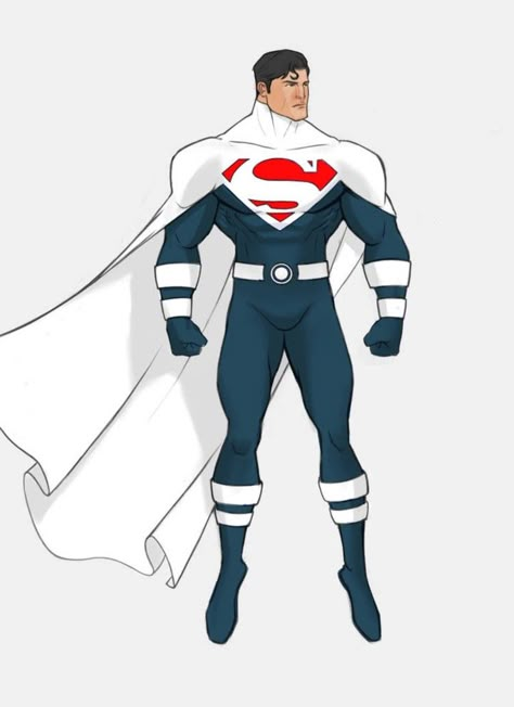 Superman Suit Concept Art, Superman Character Design, Justice Lord Superman, Superman Oc, Superman Concept Art, Absolute Superman, Justice Lords, Superman Suit, Superman Characters