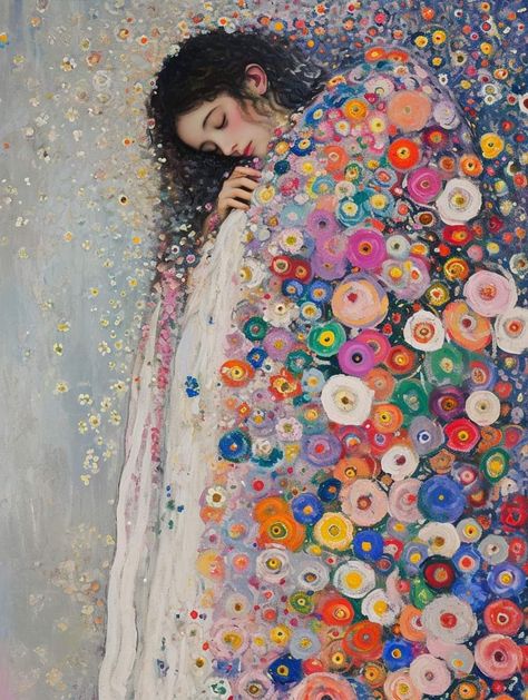 Gustav Klimt Art, Klimt Art, 동화 삽화, Paintings I Love, Jolie Photo, Gorgeous Art, Cat Painting, Gustav Klimt, Abstract Artists