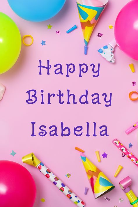 Happy Birthday Isabella! 🎉🎂

Let's all wish a very happy birthday to the amazing Isabella today! 🌟

Isabella, you're a true inspiration to us all with your kindness, strength, and positivity. Here's to another year of blessings, adventures, and joy!

#HappyBirthdayIsabella #Celebrations #Inspiration Happy Birthday Isabella, Happy Birthday Amelia, Happy Birthday Olivia, Very Happy Birthday, Greeting Card Design, Kraft Envelopes, Card Sizes, The Amazing, Special Gifts