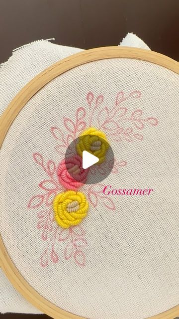 Bullion Stitch Tutorial, Bullion Roses Embroidery Tutorial, Bullion Roses Embroidery Design, Bullion Stitch Embroidery Design, Bullion Knot Embroidery Designs Motif, Rose Flower Embroidery Designs, Bullion Roses Embroidery, Bullion Knot Embroidery Designs, Bullion Rose