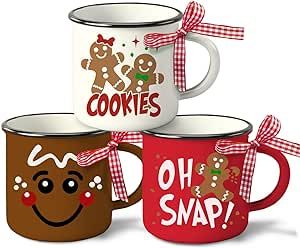 Coffee Bar Decorations, Kitchen Coffee Bar, Amazon Christmas Gifts, Mini Coffee Cups, Bar Decorations, Christmas Gingerbread Man, Gingerbread Christmas Decor, Coffee Bars In Kitchen, Gingerbread Decorations