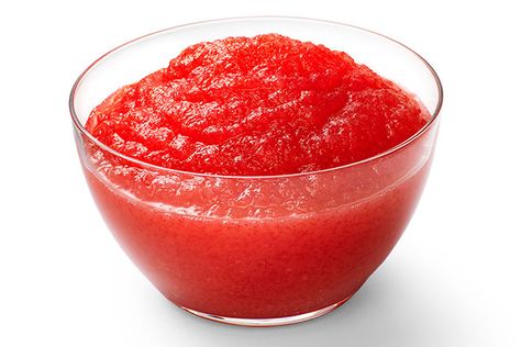 Strawberry Applesauce - My Food and Family Applesauce Jello Recipe, Strawberry Applesauce, Strawberry Gelatin, Jello Flavors, Applesauce Recipe, Fruit Pizza Recipe, Apple Sauce Recipes, Strawberry Jello, Homemade Applesauce