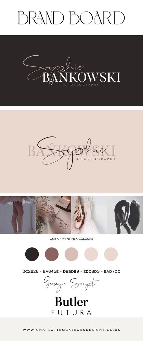 Ballet Logo Design, Logo Design Dance, Ballet Logo, Traditional Femininity, Branding Luxury, Dance Logo, Dance Store, Pretty Logo, Logo Feminine