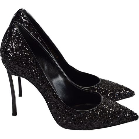 Casadei Women's Glittered Blade Pumps (€545) ❤ liked on Polyvore featuring shoes, pumps, heels, black, black heel pumps, metallic shoes, casadei pumps, metallic heel pumps and metallic pumps Cesare Casadei, Church Shoes, Black Glitter Shoes, Black Glitter Heels, Metallic High Heels, Black High Heel Pumps, Shoes Glitter, Glitter High Heels, Metallic Pumps