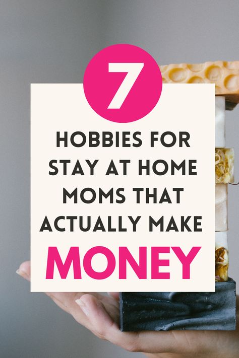 sahm hobbies as income stream Sahm Money Making, Hobbies For Stay At Home Moms, Income Ideas For Stay At Home Moms, Stay At Home Mom Hobbies, Stay At Home Mom Make Money, Stay At Home Parents, Earn Extra Cash, Managing Finances, Family Finance