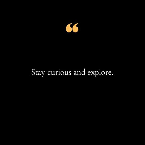 In a world filled with wonders waiting to be discovered, staying curious is like holding the key to unlocking endless adventures. 🗝️✨ Embrace the spirit of exploration, let your curiosity guide you, and step into the unknown with an open heart and mind. Whether it's delving into a new hobby, learning about different cultures, or simply marveling at the beauty of nature, there's something magical about the journey of discovery. 🌍💫 Every question asked leads to a new discovery, every corner tu... Stay Curious, Into The Unknown, Three Houses, Different Cultures, Heart And Mind, The Unknown, Open Heart, New Hobbies, Fire Emblem