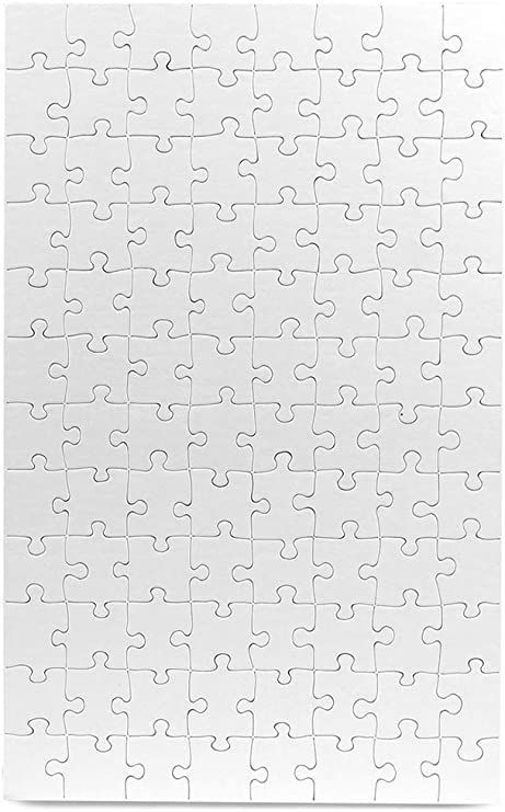 Hygloss Products Blank Jigsaw Puzzle – Compoz-A-Puzzle – 10 x 16 Inch - 96 Pieces, 100 Puzzles Puzzle Texture, Puzzle Overlay, Puzzle Aesthetic, Blank Puzzle, Puzzle Ideas, Flooring Texture, Difficult Puzzles, Puzzle Frame, Follow The White Rabbit