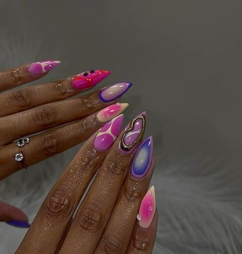 Summery Nails, Dope Nail Designs, Classy Acrylic Nails, Nail Studio, Nail Art Ideas, Fire Nails, Funky Nails, Pretty Acrylic Nails, Chic Nails