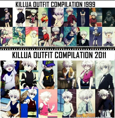 Killua Outfits, Alluka Zoldyck, Hxh Characters, Killua Zoldyck, Anime Head, Anime Inspired Outfits, Hunter Anime, I Love Anime, My Hero Academia Manga