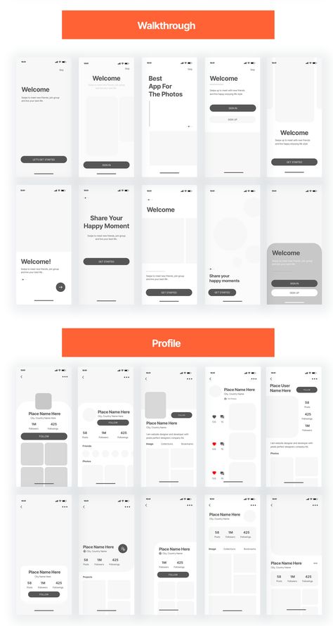 User Centric Design, Mobile Wireframe Design, Wireframe Design App, Linktree Design Ideas, Mobile App Wireframe, Mobile Wireframe, การออกแบบ Ui Ux, App Wireframe, Ux Wireframe