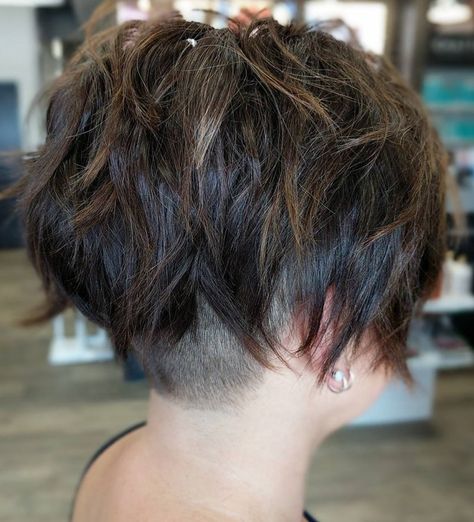 Shaggy Pixie Bob with Nape Undercut Women Hairstyles, Undercut, Hair Care Tips, Short Hair, Hair Care, Hairstyles, Hair