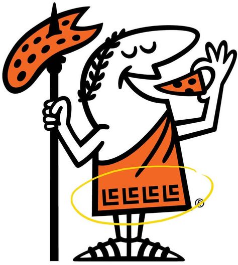 Have you ever noticed that there's an "LC" pattern hidden in the Little Caesars logo? Little Caesars, Chicago Bulls Logo, Pizza Logo, Food Branding, Math Tricks, How To Raise Money, Logo Branding, Cartoon Characters, Pizza