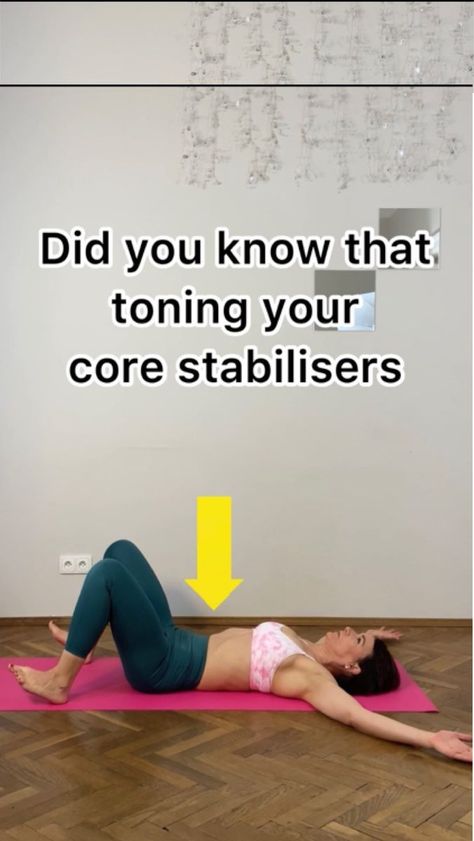 Did you know that toning your core stabilizers instead of making crunches will give you a smaller waist? Exhale, keep the air out, open the ribcage. Push your heels to the ribcage, lift your hips. Comment ‘I want’ for info about my classes for correct core a tivation. #hypopressives #lowpressurefitness #hipopresivos #stomachvacuum #tonedabs #smallerwaist #slimmerwaist #deepcore #coreactivation #coreactivationexercises | Kata Máthé | Tia Tia · Wait Stomach Vacuum, Smaller Waist, Toned Abs, Low Pressure, Rib Cage, Slim Waist, Small Waist, Knowing You, Did You Know