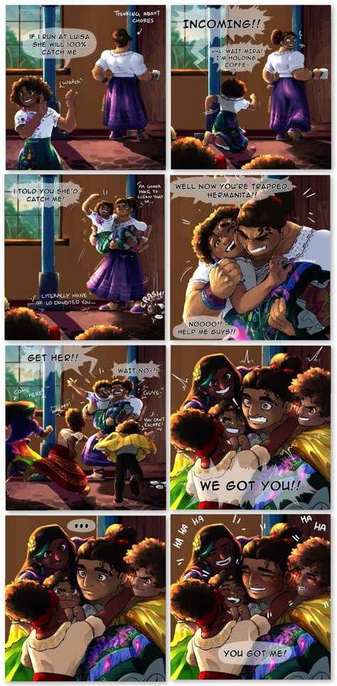 Encanto Fanart Comic, Melman And Gloria, Camilo And Mirabel, Encanto Ships, Bruno Fanart, Encanto Comic, Encanto Fanart, Disney Crossovers, Kids' Movies