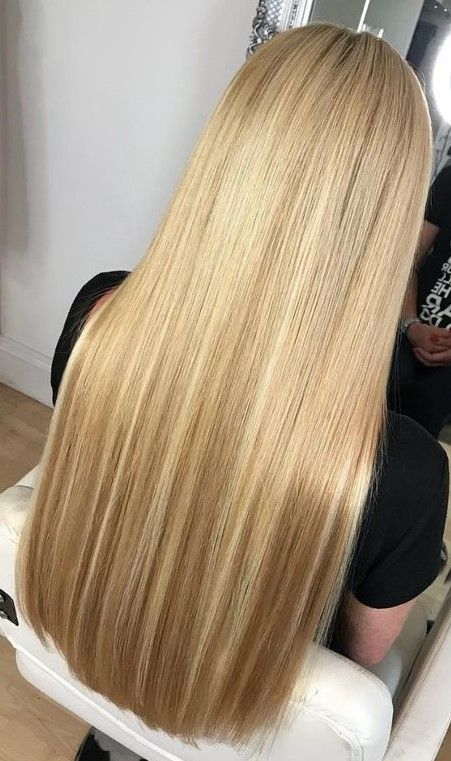 Natural Blonde Hair With Highlights, Straight Long Hair, Perfect Blonde Hair, Summer Blonde Hair, Extra Long Hair, Golden Blonde Hair, Beautiful Gray Hair, Brunette Hair With Highlights, Straight Blonde Hair