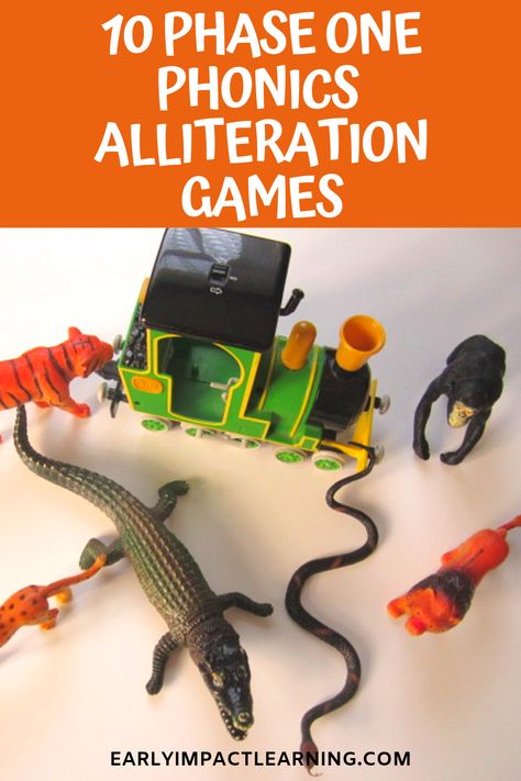 Alliteration is something that children can begin to understand through repetition of enjoyable activities, many of which can just be thrown into your daily routine. Struggling to find alliteration activities? You’ve come to right place; and can I just say that these games are spectacularly superb and seriously special! #alliteration #phaseonephonics #phonics #alliterationactivities #eduction #preschoolactivities Prek Alliteration Activities, Alliteration Kindergarten Activities, P Phonics Activities, Preschool Alliteration Activities, Alliteration Activities Preschool, Phase 1 Phonics Activities Eyfs, Phonics Eyfs, Preschool Activities Games, Phonics Preschool