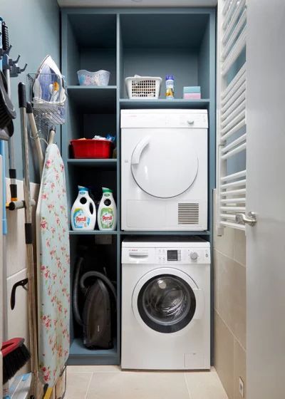 Utility Space Ideas, Wc Utility Room, Utility Rooms Ideas, Narrow Utility Room Ideas Layout, Small Utility Room With Toilet, Narrow Utility Room Ideas, Laundry/mudroom Ideas, Laundry Closet Organization, Laundry Remodel