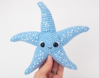 24 Starfish Crochet Patterns: Unleash Your Creativity With Sea-Inspired Designs Crochet Starfish, Crochet Shop, Medium Weight Yarn, Fish Patterns, Sea Star, Small Shops, Gift Inspiration, Crochet Motifs, Crochet Hook Sizes