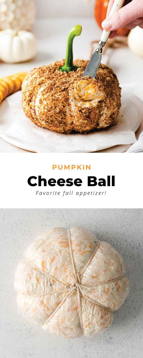 Fall Cheese Dip, Cream Cheese Pumpkin Ball, Pumpkin Cheese Platter, American Eagle Cheese Ball, Pumpkin Cheese Dip, Pumpkin Cheeseball Recipe, Cheese Pumpkin Ball, Fall Cheese Ball Ideas, Fall Cheese Ball Recipes