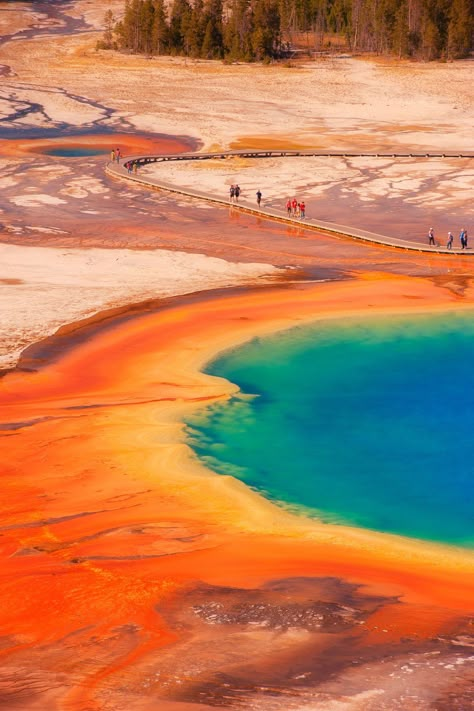 Kurokawa Onsen, Grand Prismatic Spring, Gros Morne, Grand Prismatic, Rv Trips, Atlas Obscura, National Parks Usa, Machu Picchu, Yellowstone National