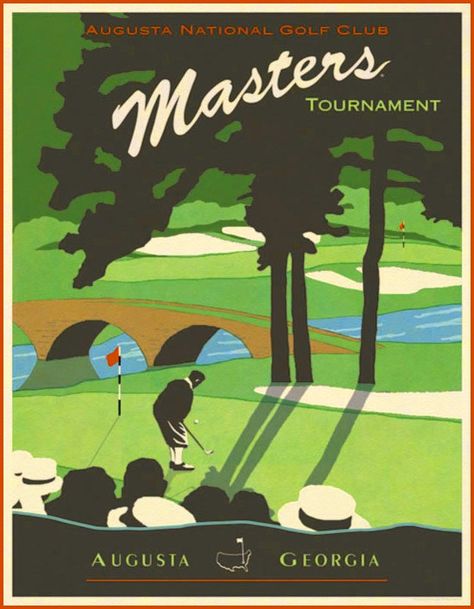 Masters Georgia | by mpt.1607 Tournament Poster, Golf Masters, Augusta Golf, Golf Wall Art, Golf Poster, Masters Tournament, Best Golf Clubs, Golf Decor, Augusta National Golf Club