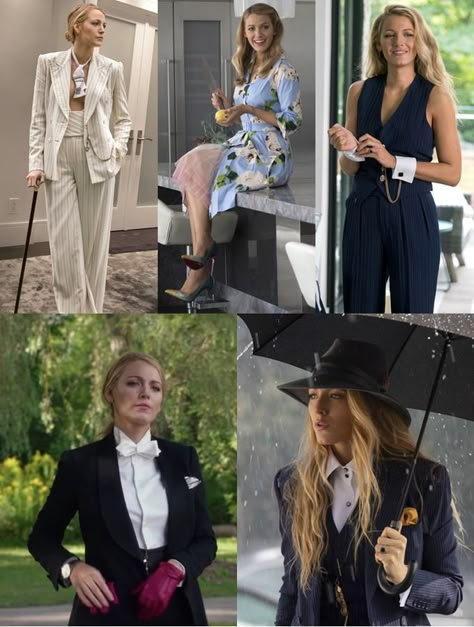 Blake Lively Suit, Blake Lively Outfits, Women In Suits, A Simple Favor, Emily Nelson, Mode Gossip Girl, Estilo Gossip Girl, Simple Favor, Blake Lively Style