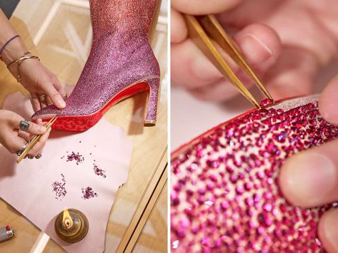 Exclusive: Christian Louboutin Shares the Secrets Behind Taylor Swift's Eras Tour Shoes Eras Tour Shoes, Eras Tour Details, Taylor Swift Embroidery, Lover Bodysuit, Speak Now Tour, Fearless Tour, Black Friday Fashion, 60 Outfits, Taylor Swift Tour Outfits