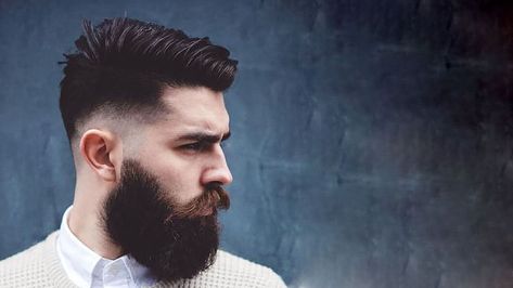 Low Fade Comb Over Comb Over Fade Haircut, Chris John, Low Taper Fade Haircut, Comb Over Fade, Hair Myth, Drop Fade Haircut, Man With A Beard, Mens Hairstyles Fade, Low Fade Haircut