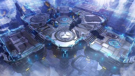 ArtStation - battle arena, Valeriy Makaryuk Oc Series, Battle City, Game Arena, Battle Arena, Game Environment, Futuristic City, Fantasy Landscape, Sci-fi Spaceship, Sci Fi