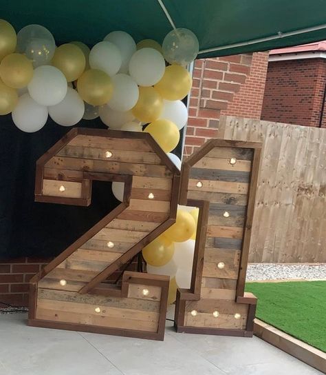 Pallet Letters, Giant Wine Glass, Big Wooden Letters, Marquee Numbers, Wood Numbers, Moms 50th Birthday, Modern Tv Wall Units, Wooden Numbers, Light Up Letters