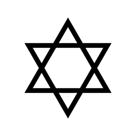 Jewish star david icon, six pointed star... | Premium Vector #Freepik #vector #star-david #hebrew #jewish #judaism Six Pointed Star, Jewish Star, Stars Design, Star David, Star Of David, Sacred Geometry, Design Template, Premium Vector, Geometry