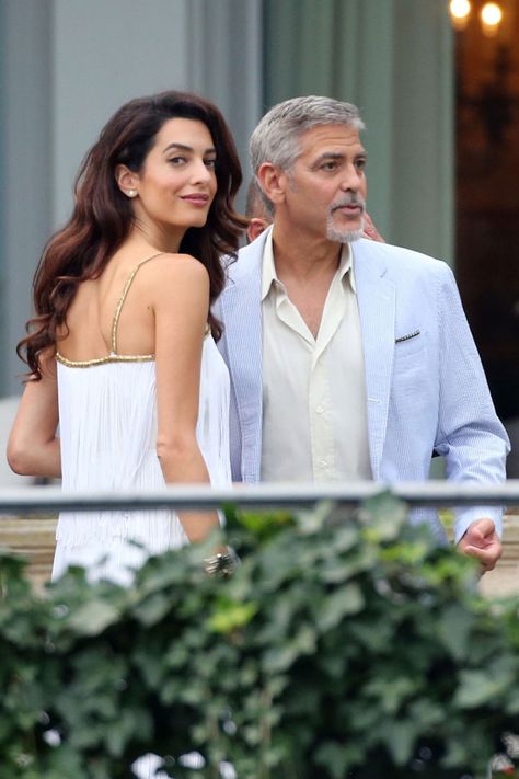 George Clooney Twins, Amal Clooney Twins, George And Amal, Amal Alamuddin, Human Rights Lawyer, Amal Clooney, George Clooney, Private Jet, Beautiful Couple