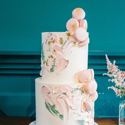 Pastel Wedding Cakes, Pink Wedding Cakes, Blush Wedding Cakes, Green Wedding Cake, Summer Wedding Cakes, Creative Wedding Cakes, Pastel Cakes, Black Wedding Cakes, Pink Wedding Cake