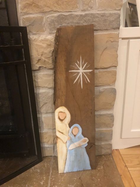 2 X4 Wood Projects, Nativity Painting, Christmas Diy Wood, Christmas Crafts Diy Projects, Christ Centered Christmas, Wooden Christmas Crafts, Christmas Candle Decorations, Christmas Memes, Christmas Crafts For Kids To Make