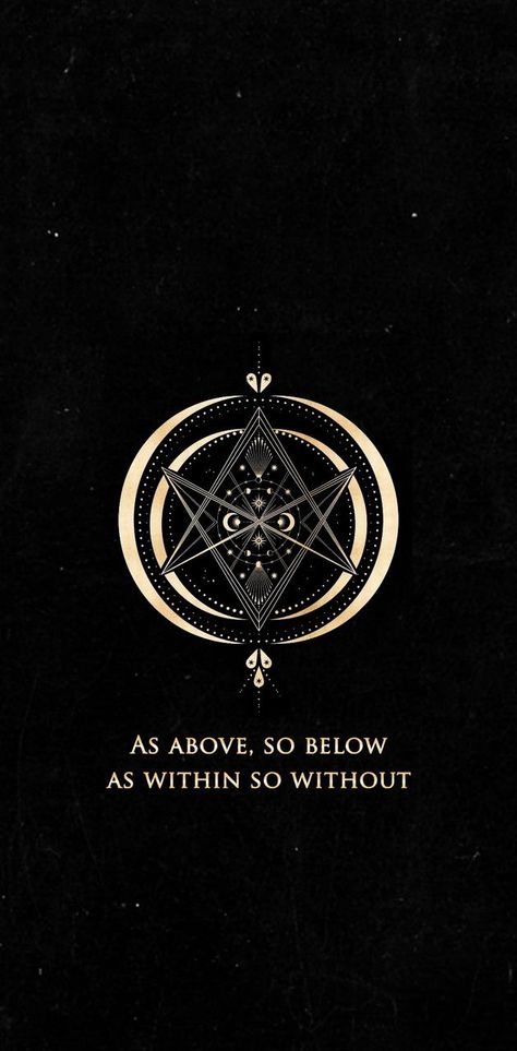 So Within So Without, As Below So Above Tattoo, Dark Spiritual Tattoos, Spiritual Symbols Wallpaper, As Above As Below Tattoo, As Above So Below As Within So Without Tattoo, As Above So Below Tattoo Ideas, As Above So Below As Within So Without, Astral Tattoo Ideas