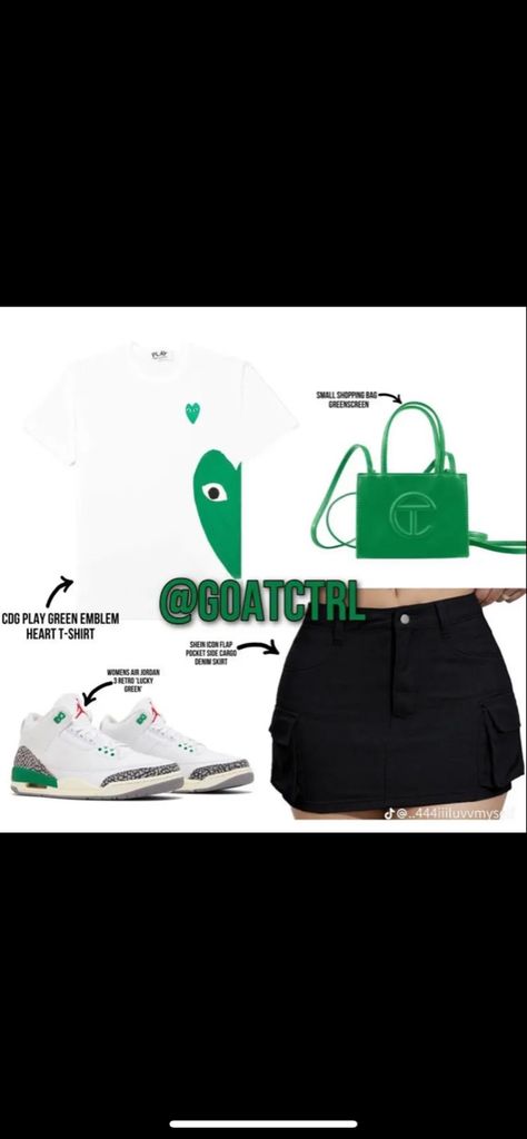 Outfits With Jordan 3s Lucky Green, Lucky Green 5s Outfit, Jordan 3 Retro Lucky Green Outfit, Lucky Green Jordan 3 Outfit Women, Lucky Green Jordan 1 Outfit Women, Pine Green 4s Outfit, Green Jordan 3 Outfit, Pine Green Jordan 4 Outfit, Green Bday Outfit