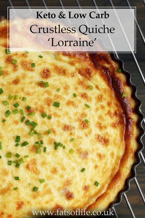 Crustless 'Quiche Lorraine'