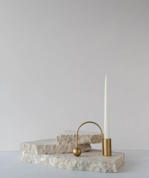 Travertine Wedding Styling, Travertine Wedding Centrepiece, Travertine Wedding Decor, Stone Centerpieces, Stone Wedding Decor, Travertine Decor, Diy Candle Holders Wedding, Candles Photoshoot, Perth Wedding Venues