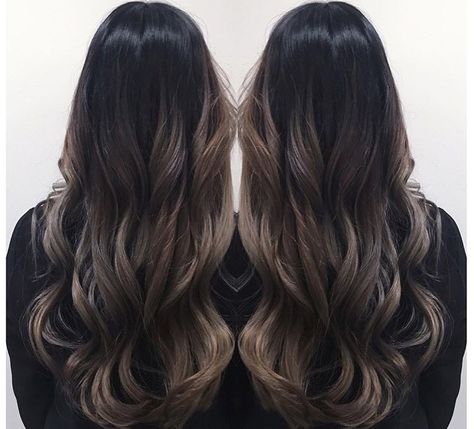 Beige Balayage, Black Hair Cuts, Winter Color Palette, Hair Coloring, Grey Beige, Ombre Balayage, Fair Skin, Brunette Hair, Brunette Hair Color