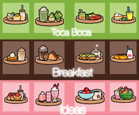 #tocaboca #tocabocalife If you have any ideas feel free to request it in the comments! Toca Boca Salad Recipes, Toca Boca Coconut Recipes, Toca Boca Food Recipes 2024, Toca Boca Cooking Recipes, Breakfast Toca Boca Recipes, Toca Boca Deserts Recipes, Toca Boca Food Recipes Breakfast Free, Toca Boca Food Recipes Free, Toca Boca Breakfast Ideas