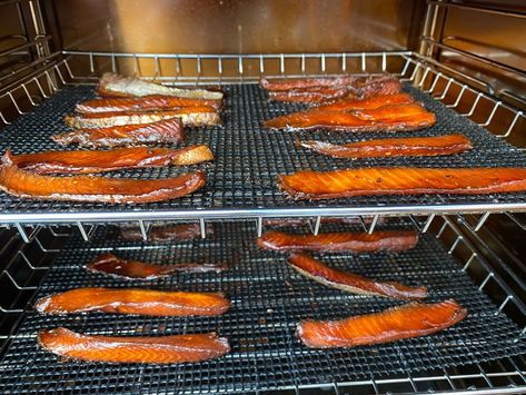 Trout Jerky Recipes, Trout Jerky, Smoked Jerky, Bbq Tips, Bbq Hacks, Jerky Recipes, Smoked Trout, Fire Cooking, Grilling Recipes