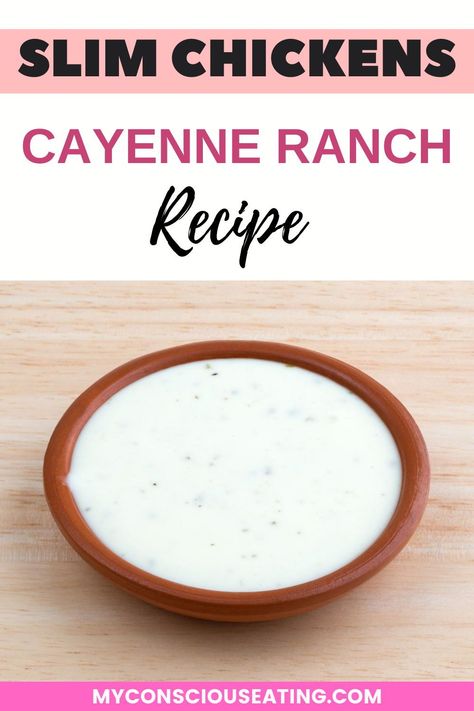 Experience the kick of flavor in Slim Chickens' Cayenne Ranch recipe that I've got down to a science. The spicy cayenne and tangy ranch create a bold dressing that's perfect for salads and dips! #SlimChickensCayenneRanch #SpicyRanch #DressingRecipe Cayenne Ranch Recipe, Cayenne Ranch Dressing, Slim Chickens Cayenne Ranch Recipe, Cajun Ranch Dressing, Slim Chickens, Ranch Dressing Chicken, Ranch Dressing Recipe, Creamy Potato Salad, Ranch Recipe