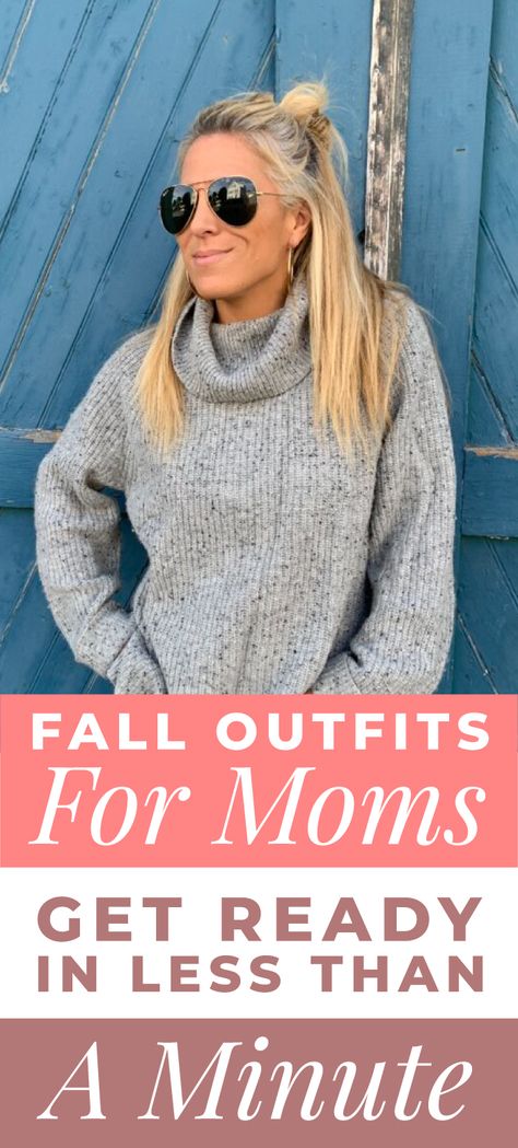 Fall Outfits for the Busy Mom - Be Fabulous and Get Ready in Less Than a Minute! Are you busy as can be? Here are outfits suggestions for YOU! Fall Outfits are great when you have set styles that you can go after. Make sure you use the suggestions! #MomFashion #MomStyle #Moms #FallStyle #FallFashion #WinterStyle #WinterFashion Mum Clothing Style, Busy Mom Style Outfits, New Mom Fall Outfits, Casual Fall Outfits For Moms, Fall Winter Mom Outfits, Mom Fashion Fall 2024, Mom Back To School Outfit, Fall Fashion Women 30s, Fall Outfits For Moms Over 30