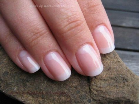 American Manicure Nails, Manicure Natural, American Manicure, Shellac Nail Colors, Cnd Shellac Nails, Easy Designs, Manicure Gel, Dermal Piercing, Her Nails